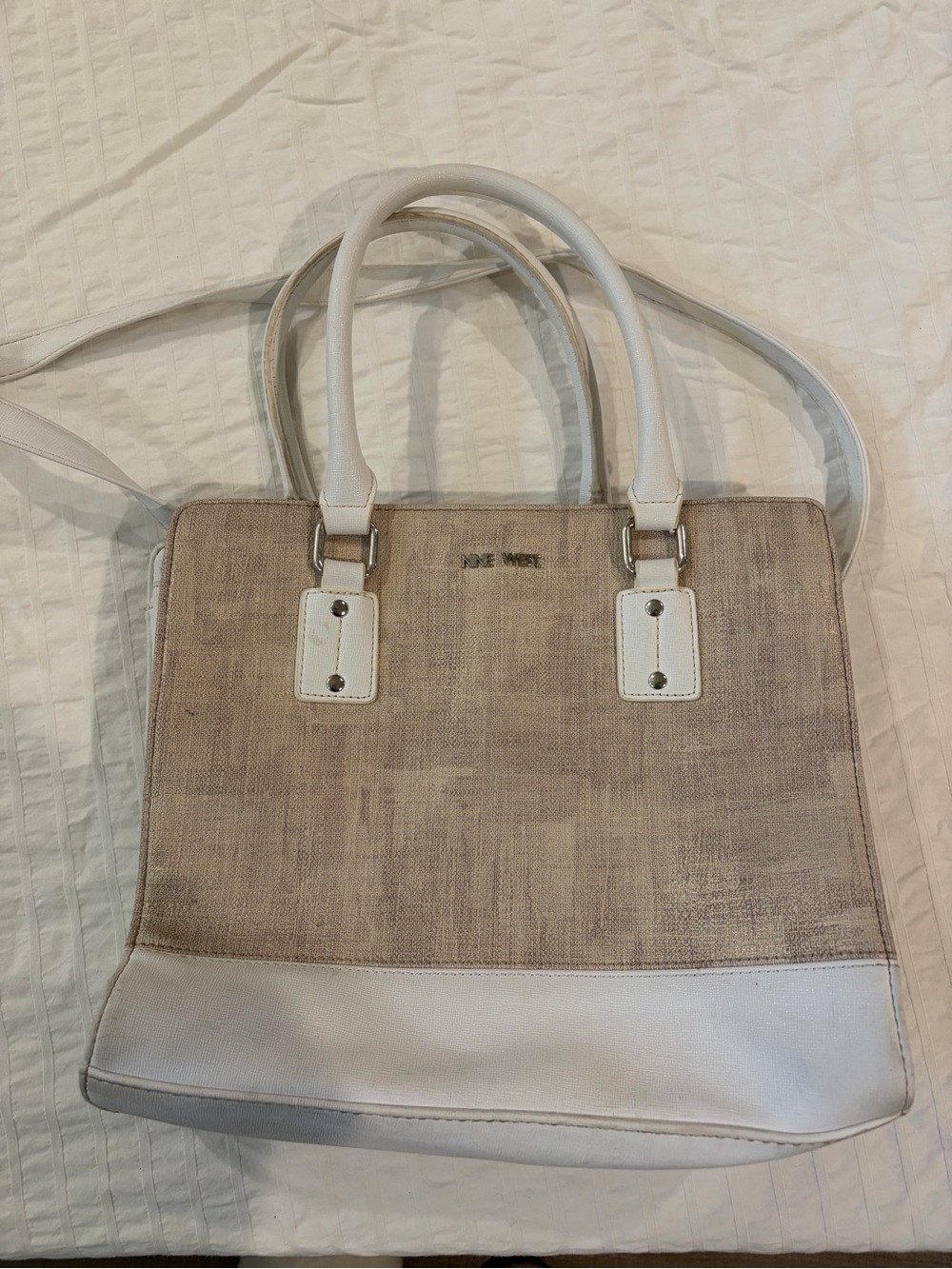 nine west tote purse